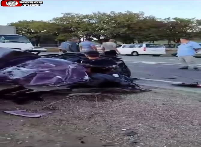 Video :How did he escape unharmed